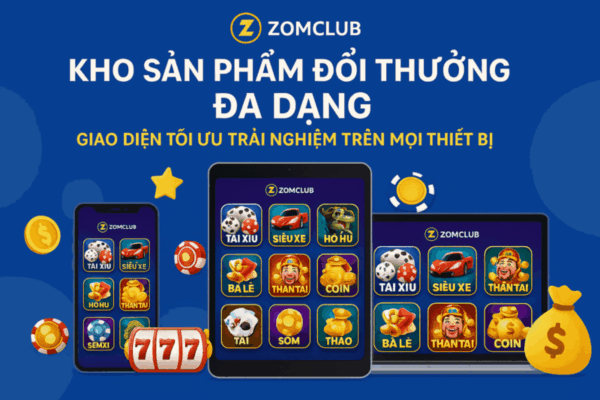 ZomClub 9 Kho sản phẩm đổi thưởng đa dạng – ZomClub
